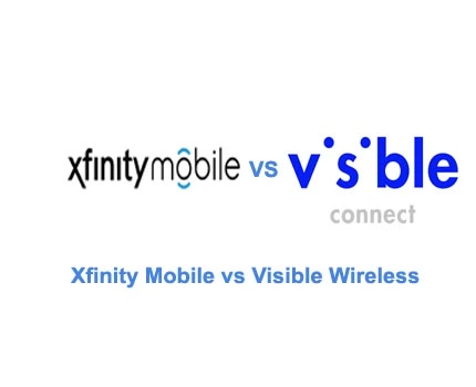 Xfinity Mobile vs Visible Wireless